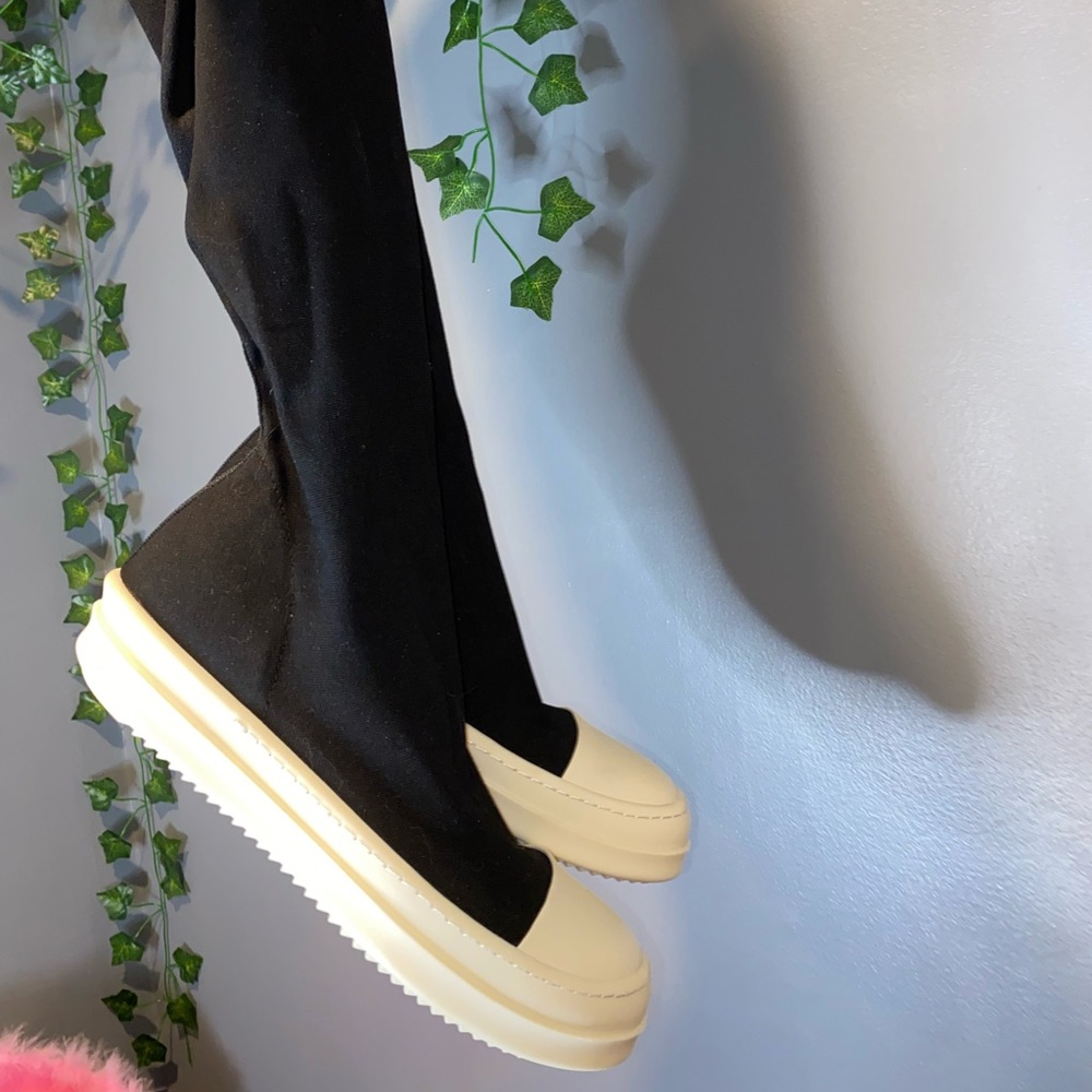 Rick Owens Knee-High Socks. Size 38EU. Brand new